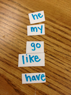 Snowflake Sight Word Hunt