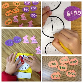 Telling Time in Kindergarten