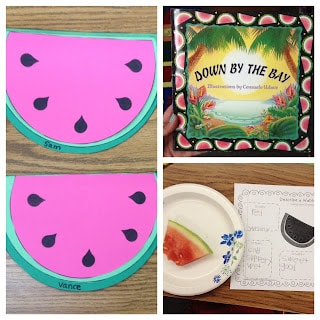 Watermelon Writing and Math