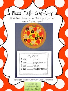 Pizza Math Craftivity