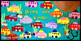 Diving into Kinder…Bulletin Board Contest!