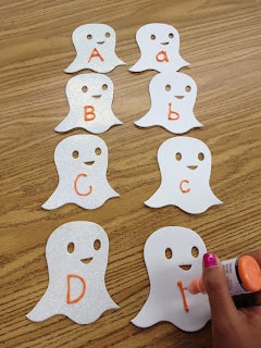 Letter Order With Foam Ghosts!