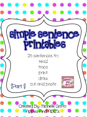 Reading and Writing Simple Sentences