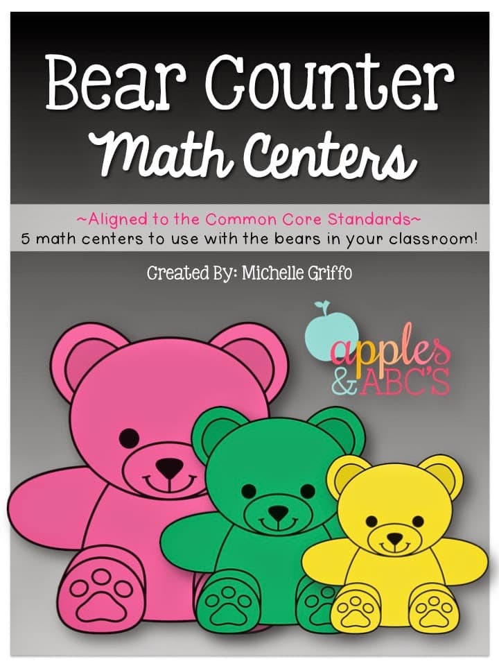 Bear Counter Math Centers