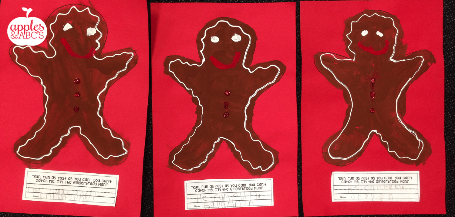 Gingerbread Man Painting