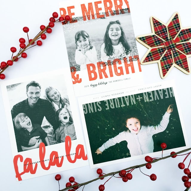 Minted Christmas Cards + Craft