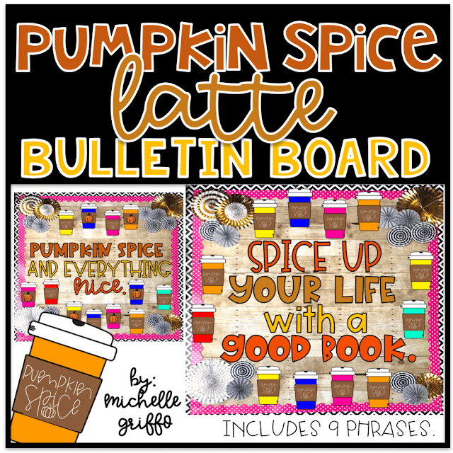 Pumpkin Spice Latte Bulletin Board
