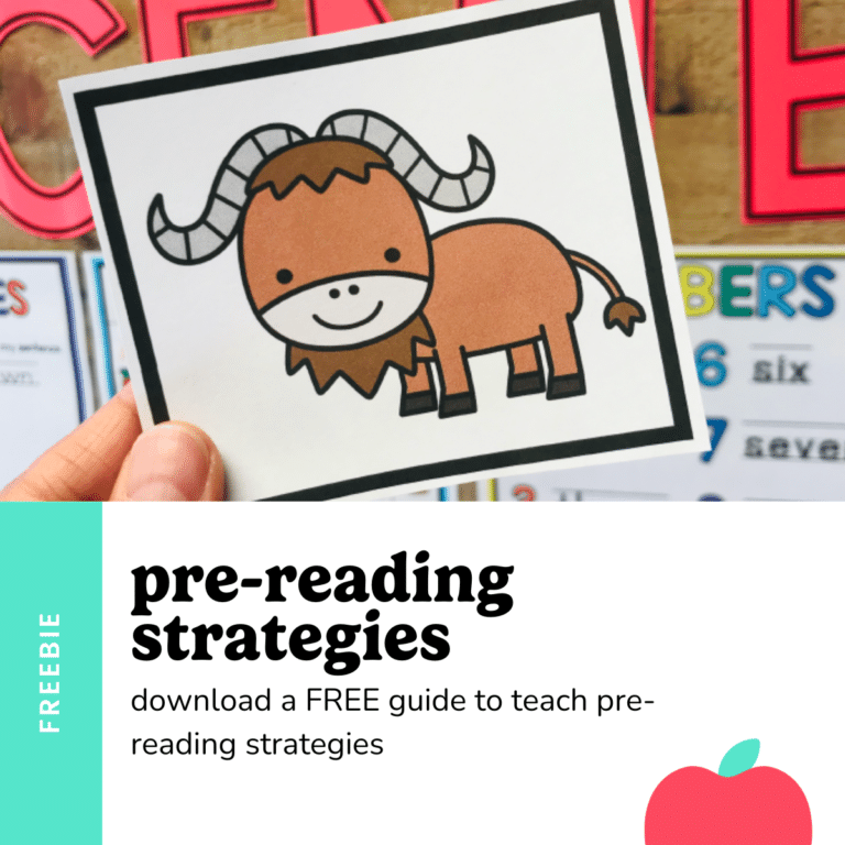 Pre-Reading Strategies for Preschool