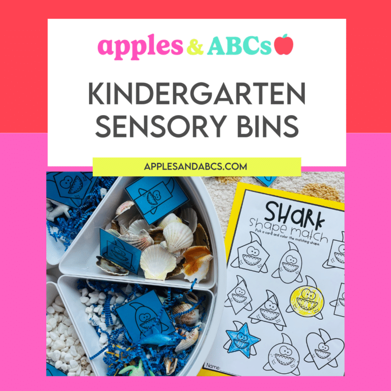 Sensory Bins in Kindergarten