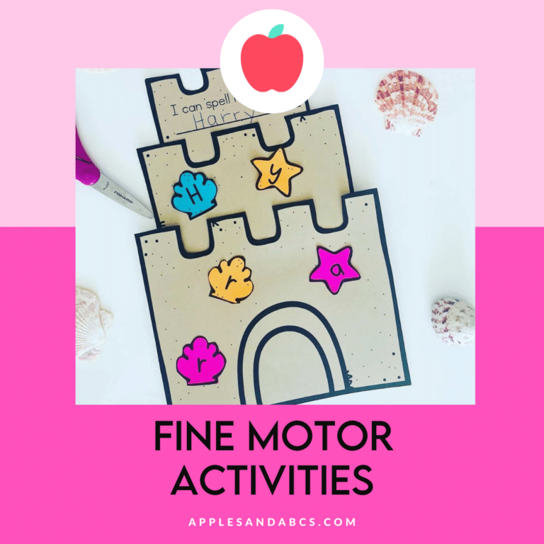 6 Fine Motor Activities for Kindergarten