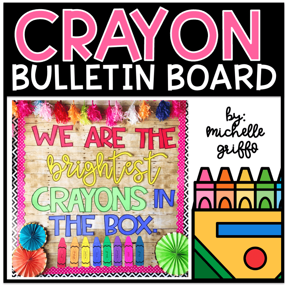 crayon bulletin board